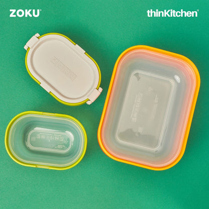 Zoku 7-pc Neat Stack Food Containers