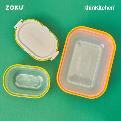 Zoku 7 Pc Neat Stack Food Containers