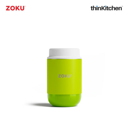 Zoku Stainless Steel Food Jar Lime Green 1