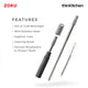 Zoku Grey Two Tone Pocket Straw