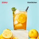 Zoku Grey Two Tone Pocket Straw