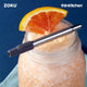 Zoku Grey Two Tone Pocket Straw