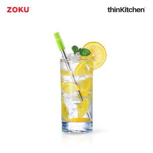 Zoku Teal Pocket Straw