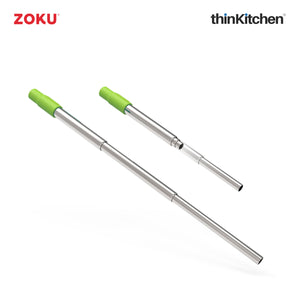 Zoku Teal Pocket Straw