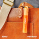 Zoku Orange Two Tone Pocket Straw