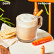 Zoku Orange Two Tone Pocket Straw