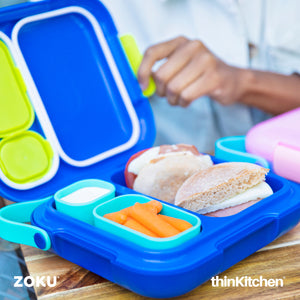 Zoku Blue Neat Bento Box