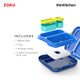 Zoku Blue Neat Bento Box