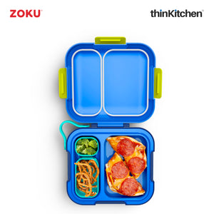 Zoku Blue Neat Bento Box