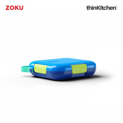 Zoku Combo sets of Dino Kids Flip Straw Bottle x  Neat Bento Box