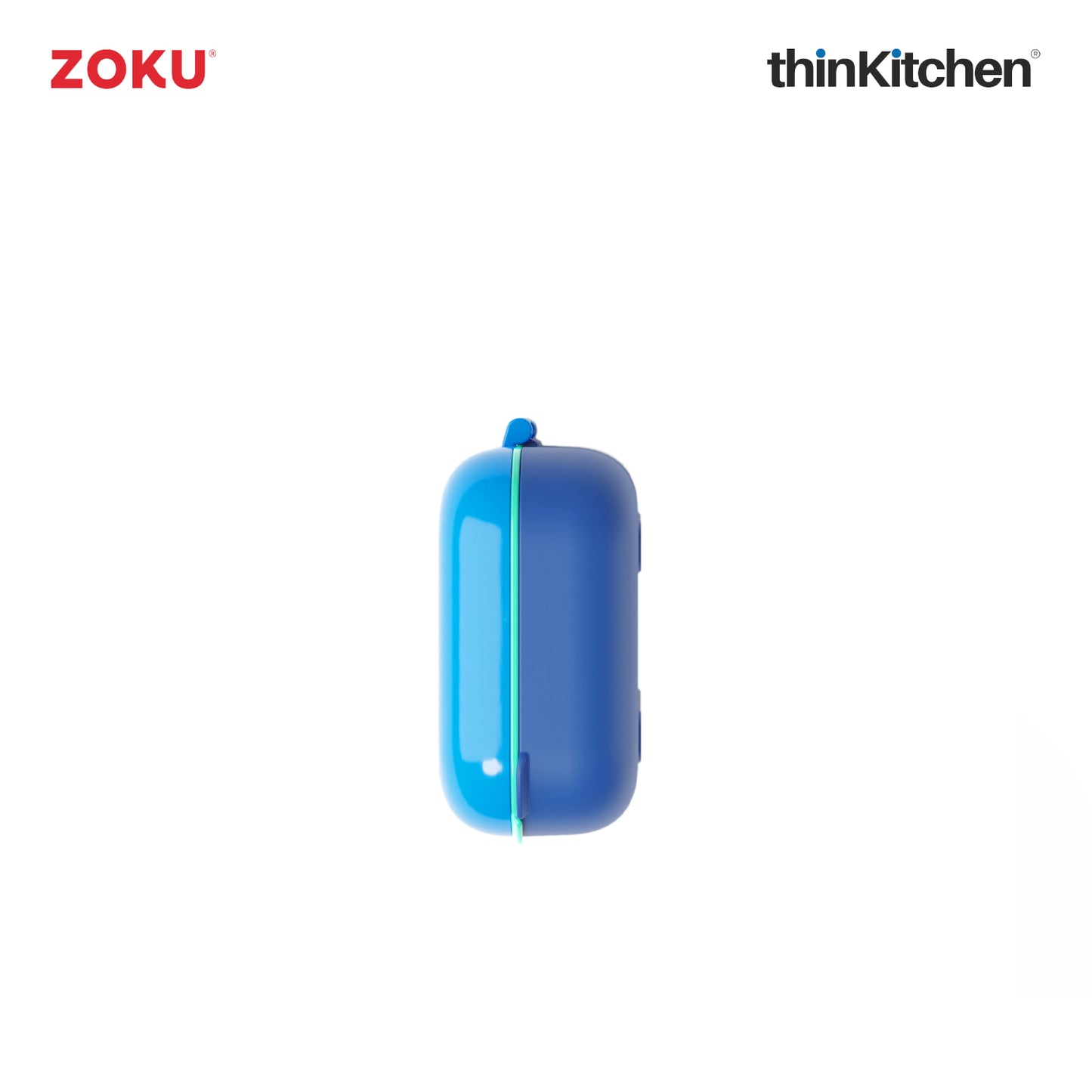 Zoku Neat Bento Jr Kids Lunch Box | Blue Kids Lunch Box