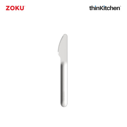 Zoku Stainless Steel Kids Pocket Utensil Set Shark