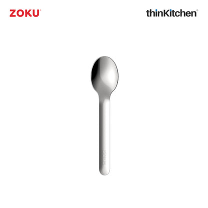 Zoku Stainless Steel Kids Pocket Utensil Set Shark