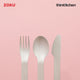 Zoku Stainless Steel Kids Pocket Utensil Set - Shark