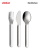 Zoku Stainless Steel Kids Pocket Utensil Set - Unicorn