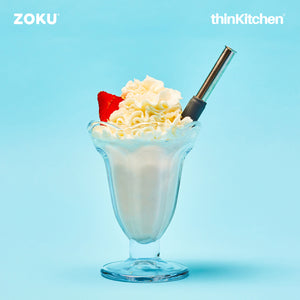 Zoku Jumbo Pocket Straw - Charcoal