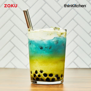 Zoku Jumbo Pocket Straw - Charcoal