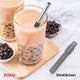 Zoku Jumbo Pocket Straw - Charcoal