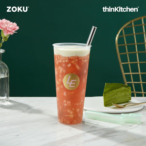 Zoku Jumbo Pocket Straw - Charcoal
