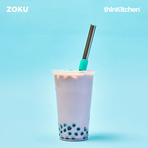 Zoku Jumbo Pocket Straw - Teal