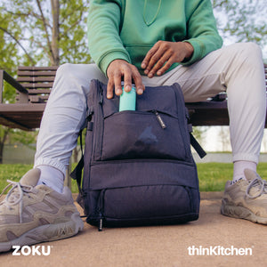 Zoku Teal Pocket Wipe Dispensers