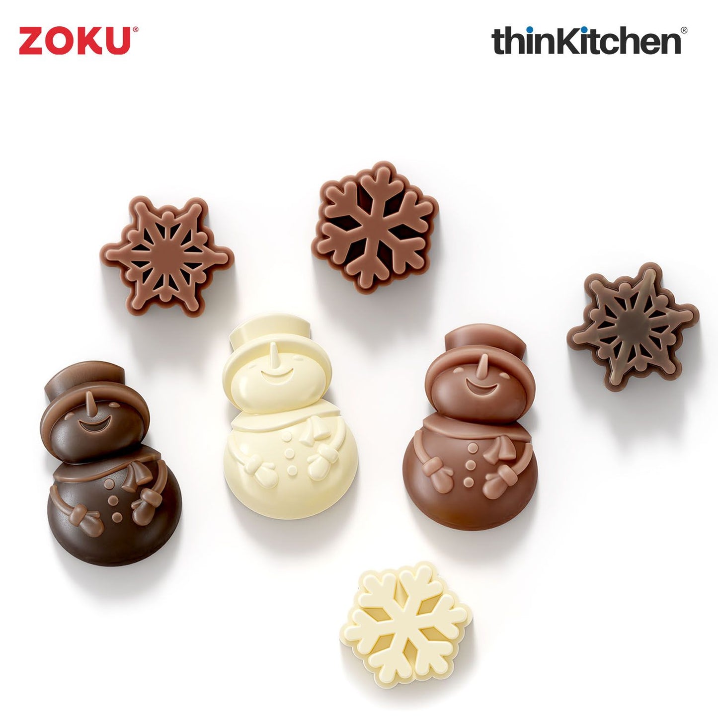 2 Holiday Chocolate Trays, Inst. Booklet