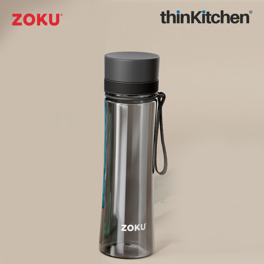 Premium Grey Medium Water Bottle - 600 ml