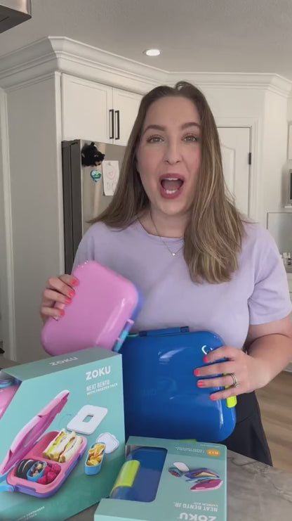 Zoku Blue Neat Bento Box