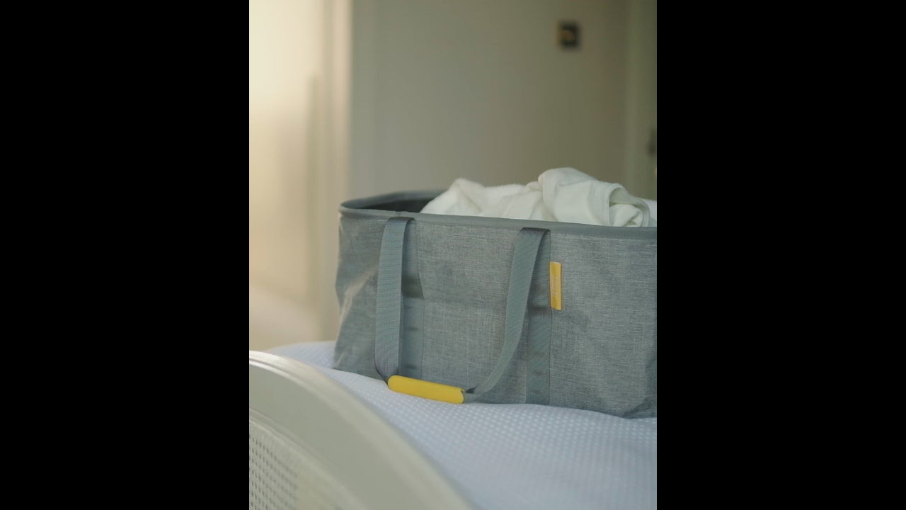 Premium Hold-All Collapsible Laundry Basket, 35cm - 4