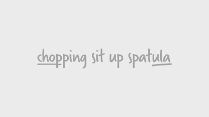 Dreamfarm Chopula Super Flexible Chopping Sit Up Spatula Black