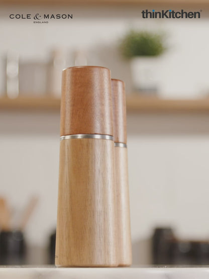 Cole Mason Marlow Salt Pepper Mill Set 18 5cm