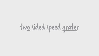 Dreamfarm Ograte Two Sided Speed Grater Yellow