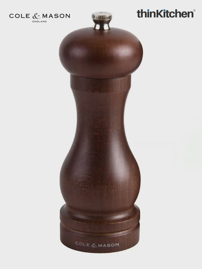 Cole Mason Forest Capstan Salt Mill 165 Mm