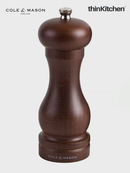 Cole & Mason Forest Capstan Salt Mill, 165 mm