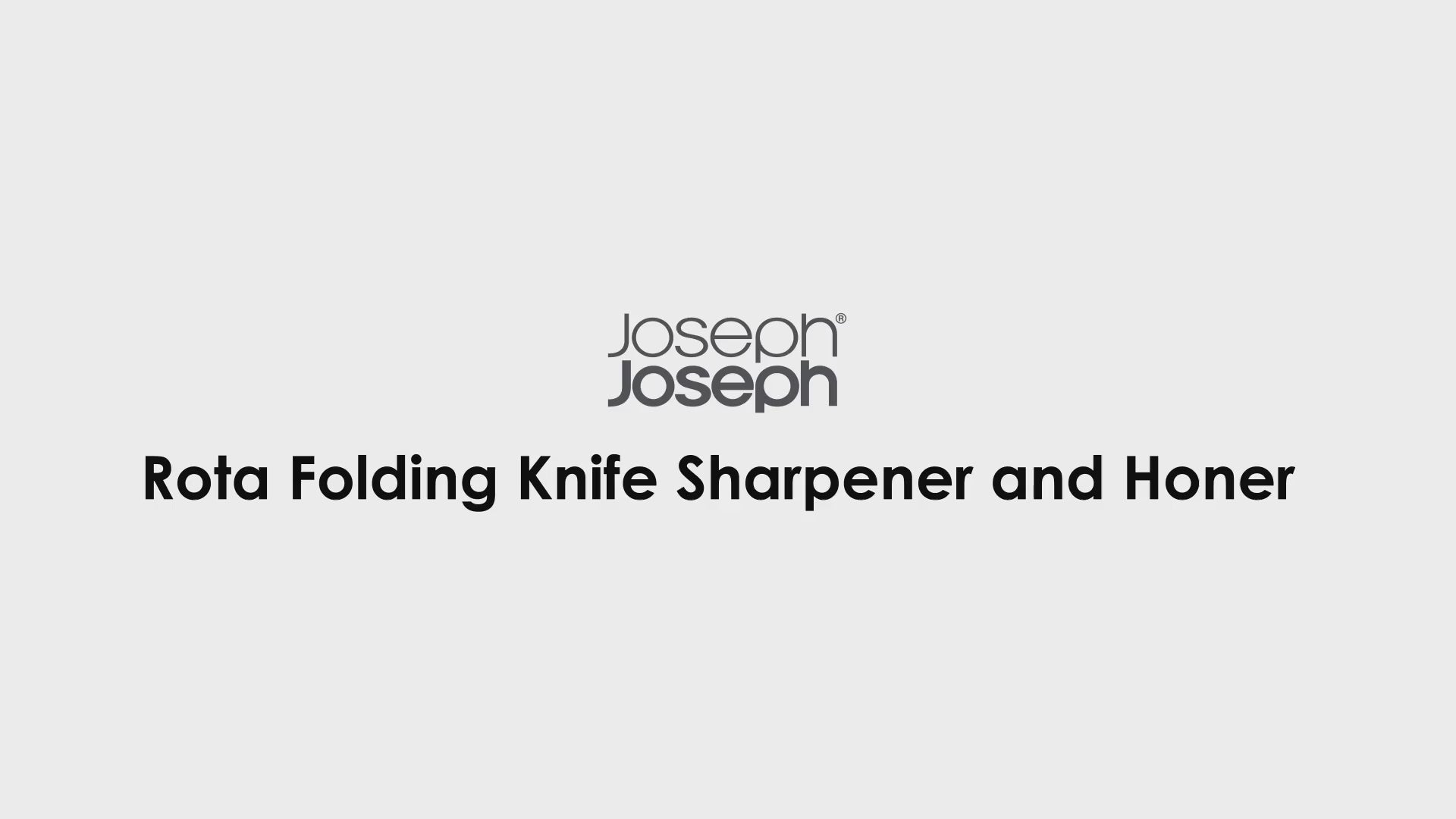 Joseph Joseph Rota Folding Knife Sharpener and Honer – Compact, Dual Ceramic Sharpening Wheels, Safe & Ergonomic Design for Stainless Steel Knives - 4