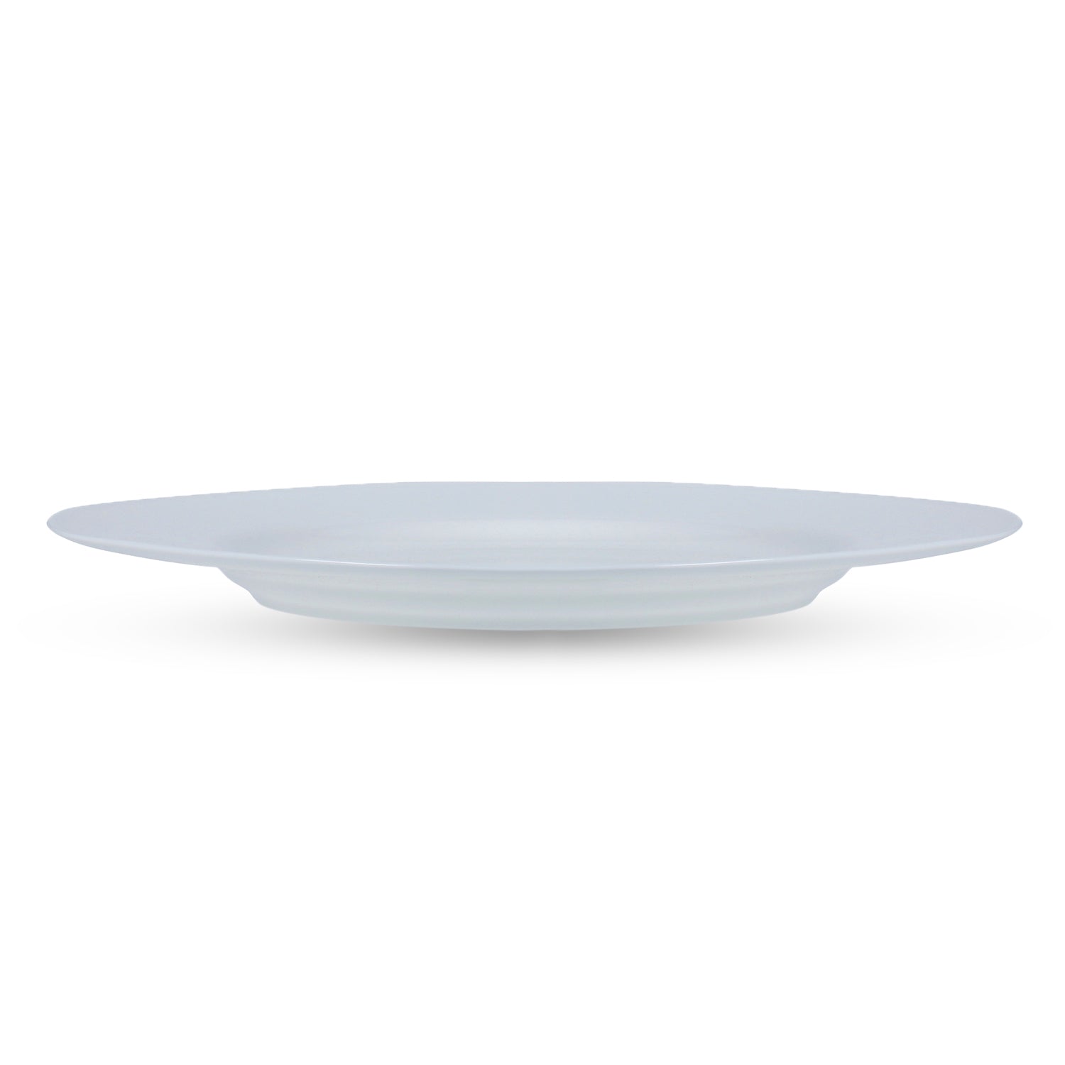 Monno White Bone China Plate Set of 2, 28 cm for Dinner & Serving - 2