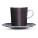 Monno Snap Espresso Cup & Saucer Cassis 150 ml, Set of 2