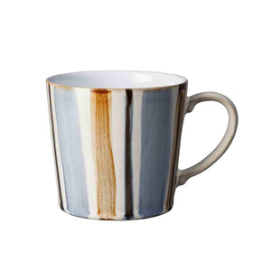 Denby Brown Stripe Painted Large Mug