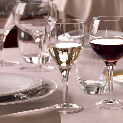 Luigi Bormioli Michelangelo Burgundy Glass, Set of 6