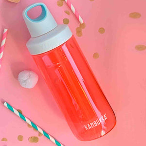 Kambukka Reno Kids Strawberry Ice Water Bottle With Twist Lid, 500ml
