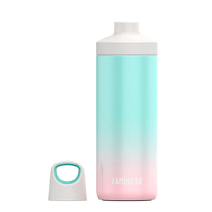 Kambukka Reno Neon Mint Stainless Steel Vacuum Insulated Water Bottle, 500ml