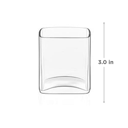 Luigi Bormioli Michelangelo Professional Line Single Cube Glass Set Set Of 6