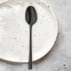Amefa Metropole Black Stainless Steel Dinner Spoon Set, 6-Pieces