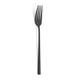 Amefa Metropole Black Stainless Steel Dinner Fork Set, 6-Pieces