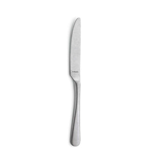 Amefa Austin Stonewash Stainless Steel Dinner Knife Set, 12-Pieces