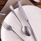 Amefa Austin Stonewash Stainless Steel Dinner Knife Set, 12-Pieces