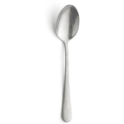 Amefa Austin Stonewash Stainless Steel Dinner Spoons Set, 12-Pieces