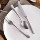 Amefa Austin Stonewash Stainless Steel Dinner Fork Set, 12-Pieces