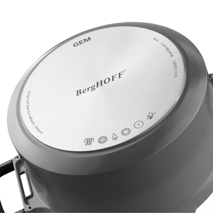 BergHOFF Gem Casserole, 16cm, Grey