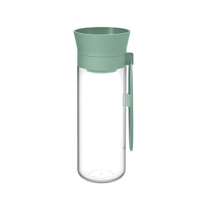 BergHOFF Leo Lunch Set, Water Bottle Flatware and Bento Box, Green